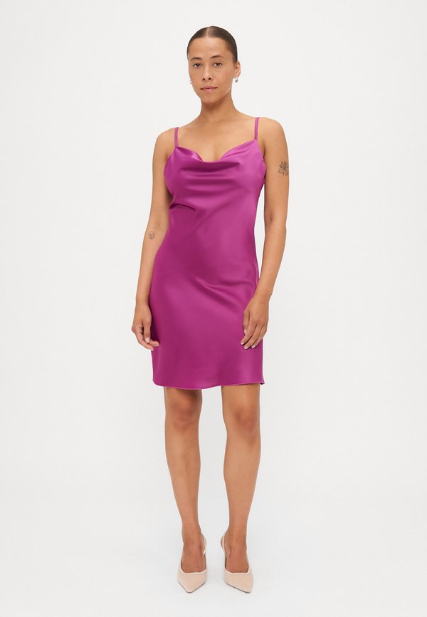 WAL G PETITE FLORENCE COWL NECK MINI