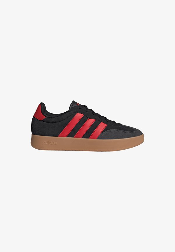 adidas Performance ADIDAS HERREN BARREDA SNEAKER RETRO JP5934 SCHWARZ - Skate shoes - core black better scarlett gum