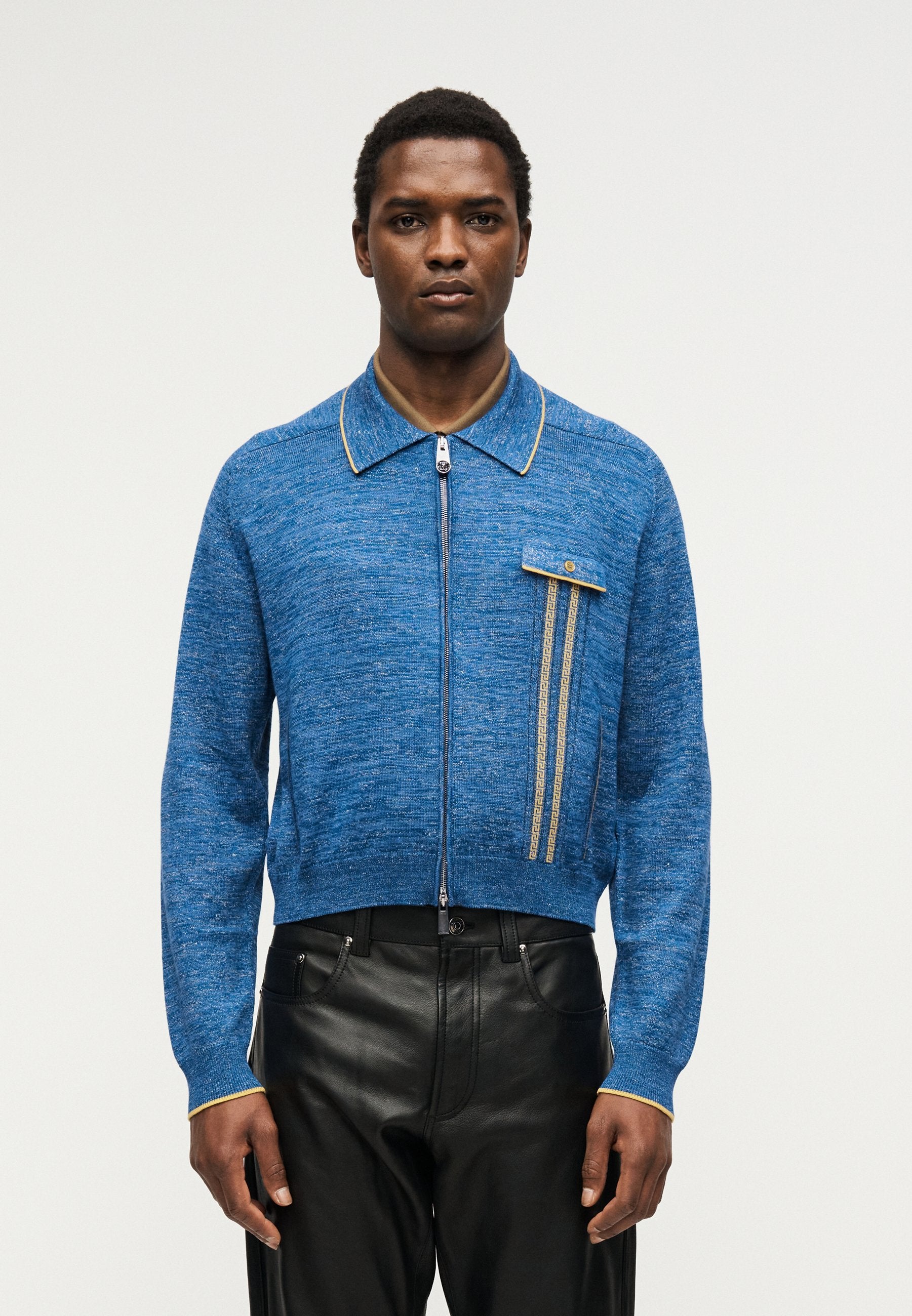 Versace OUTERWEAR GRECA MOULINE