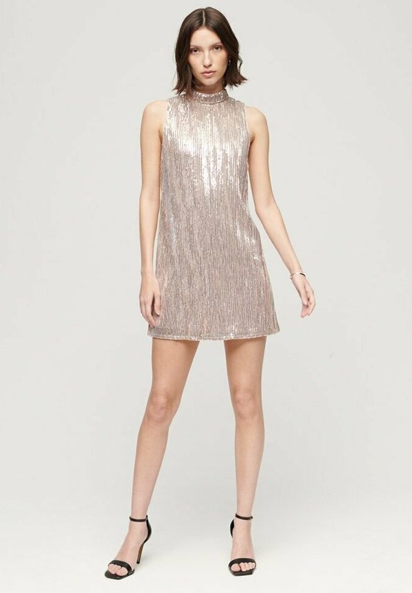 Superdry & Co SLEEVELESS SEQUIN A LINE MINI