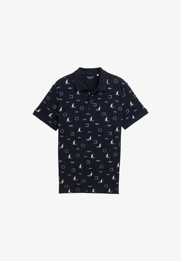TOM TAILOR KURZARM - Polo shirt - dunkelblau