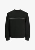 Jack & Jones COFUSION SCUBA CREW NECK - Sweatshirt - black