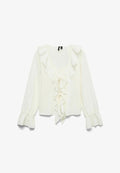 Vero Moda VMJAMIE - Blouse - snow white
