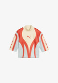 Puma FUTURE.PUMA.ARCHIVE MOTO TOP - Print T-shirt - buttercream