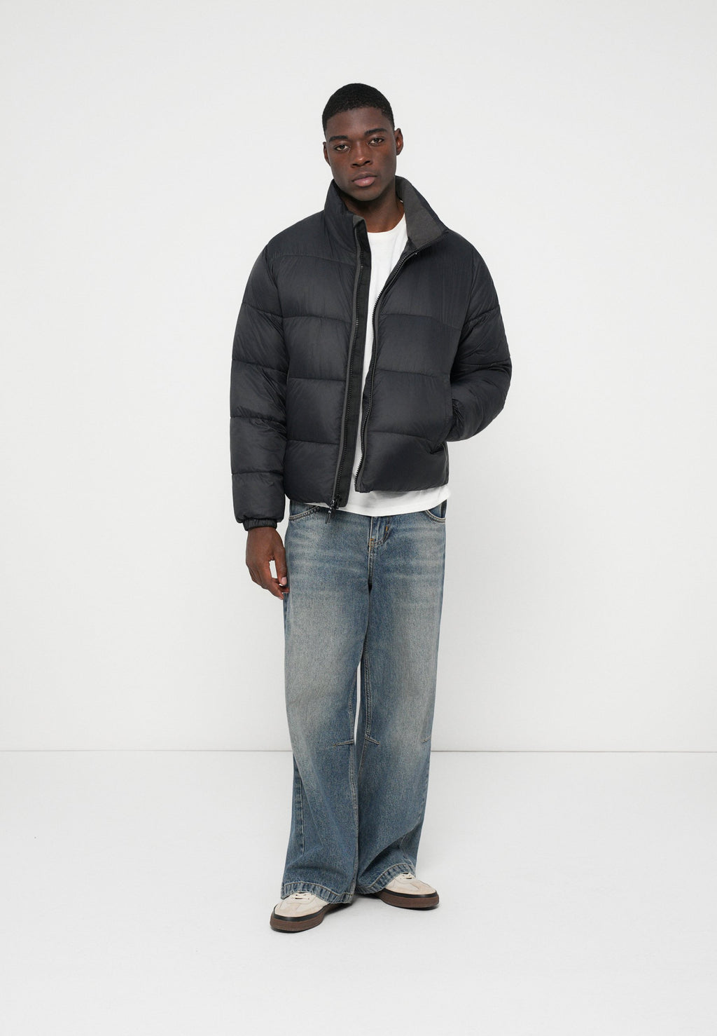 Abercrombie & Fitch AIRCLOUD MOCK PUFFER