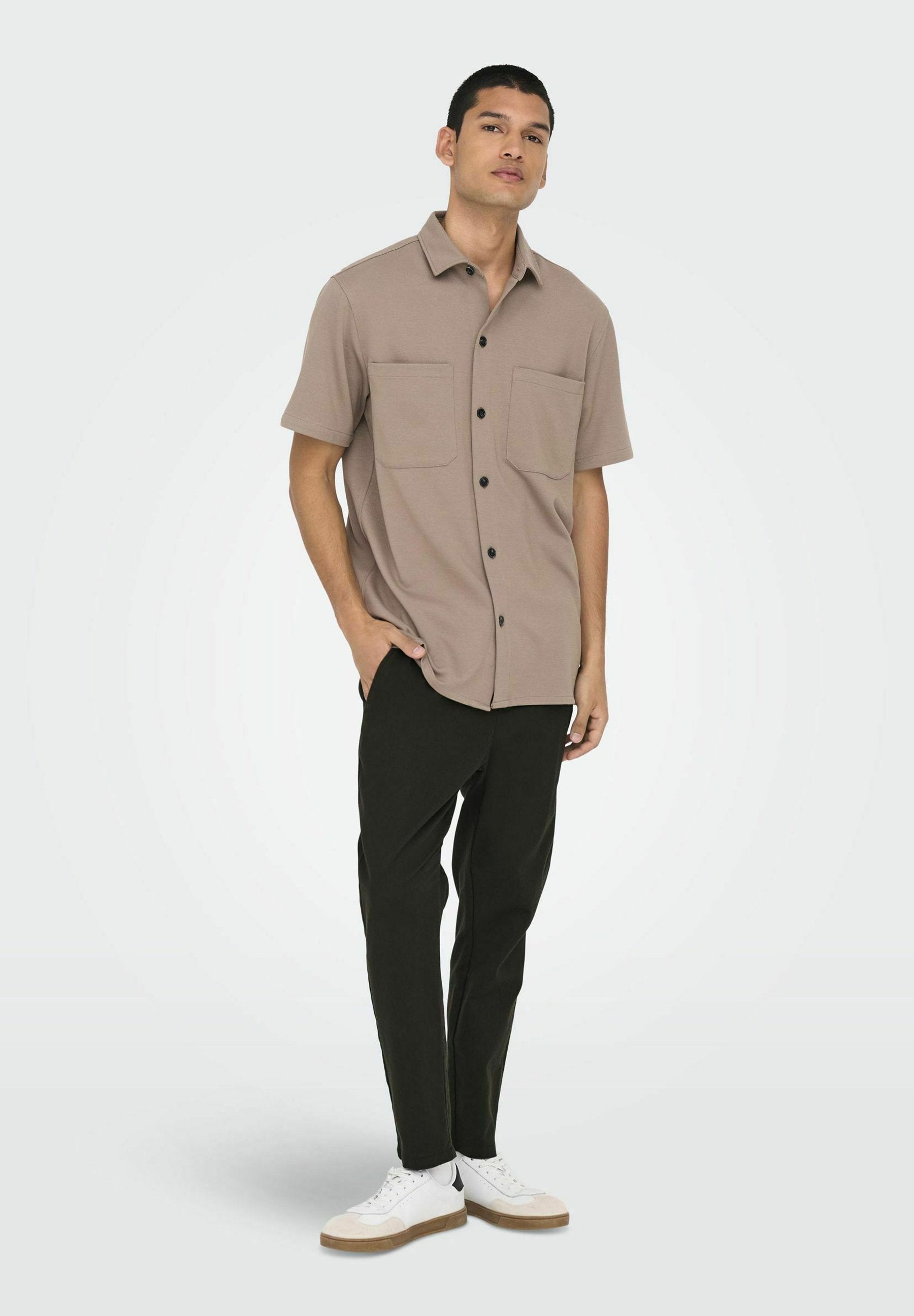 Joggers ONSLINUS Tapered Fit Linen Media 3