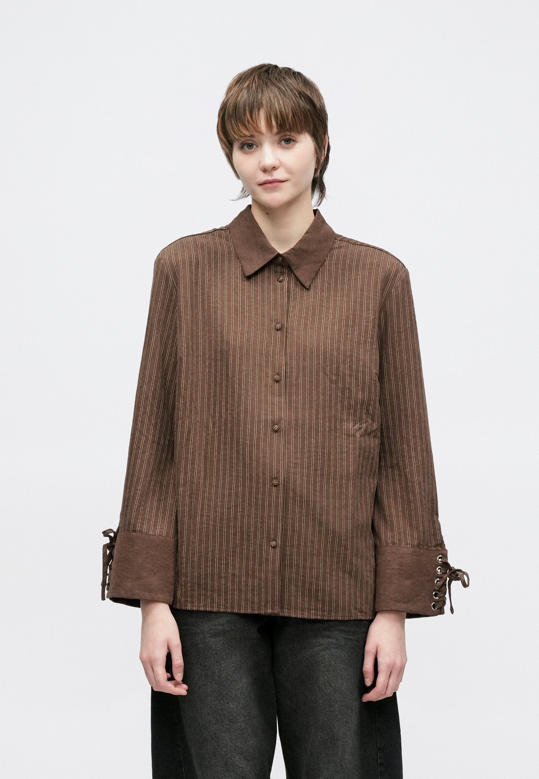 Colourful Rebel ILLY STRIPED BLOUSE