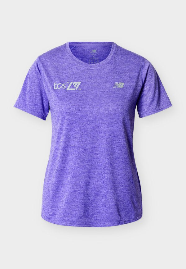 New Balance LONDON EDITION ATHLETICS - Sports T-shirt - electric purple