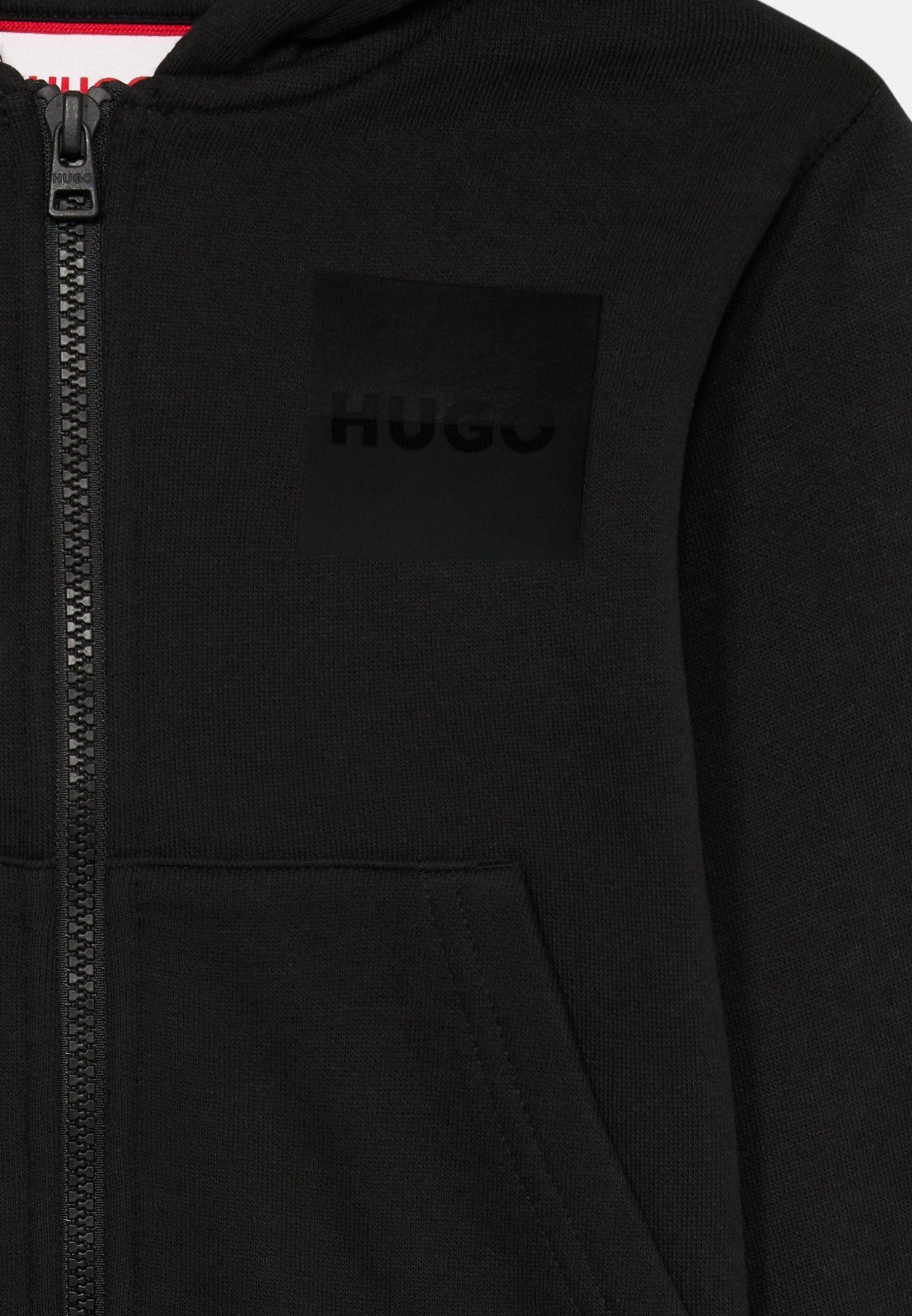 HUGO Kids HOODED CARDIGAN