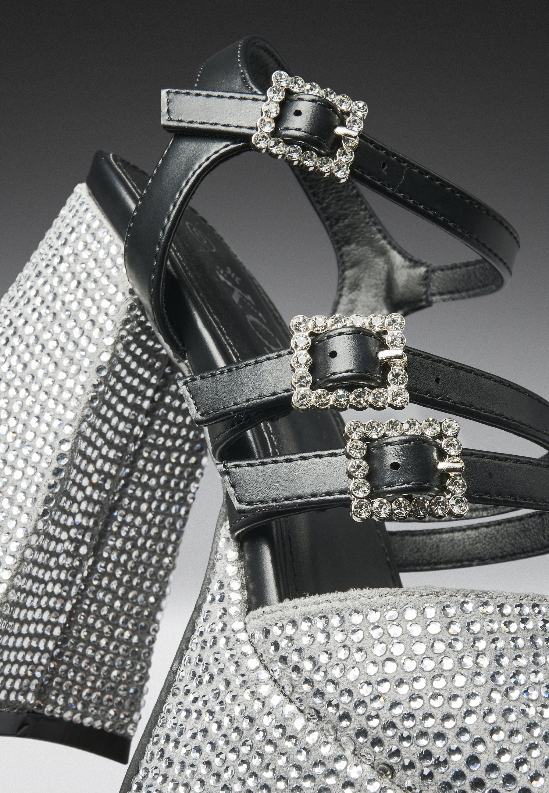 Koi Footwear FELICITY CRYSTAL STRAPPY HEELS