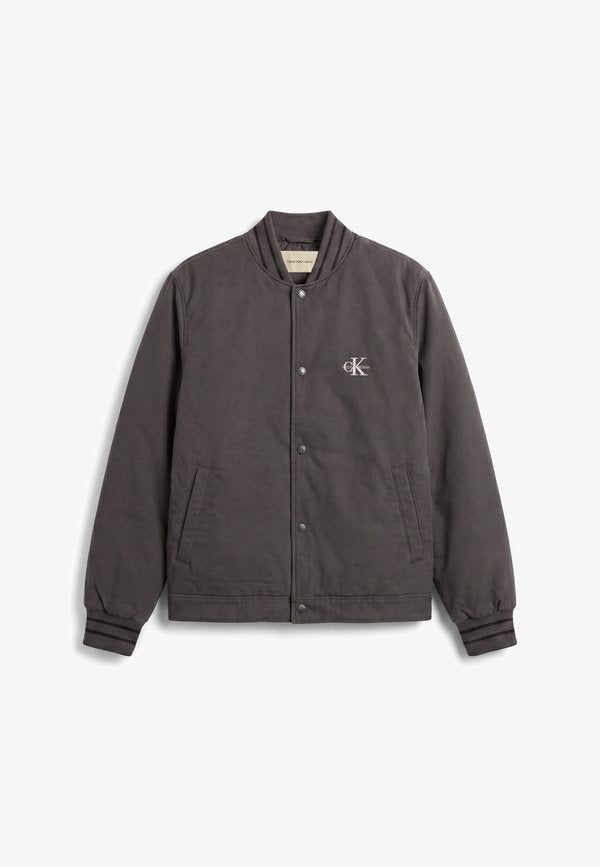 Calvin Klein Jeans Bomber Jacket - black oyster