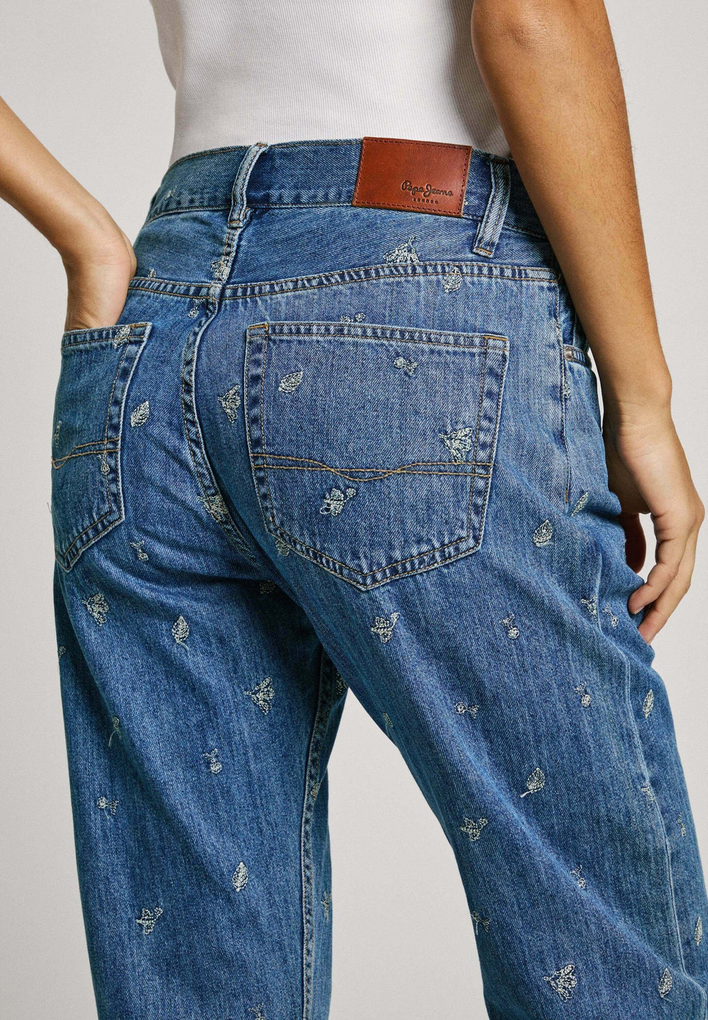 Pepe Jeans BOYFRIEND LW BLOSSOM