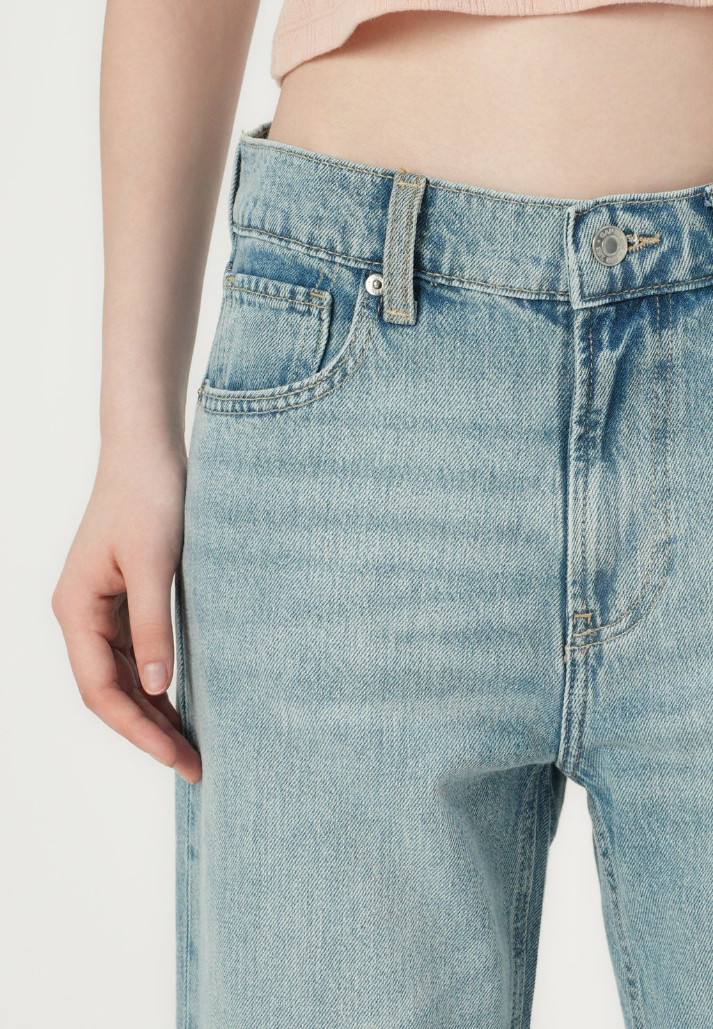 GAP RELAXED STRAIGHT CROP PEYTON