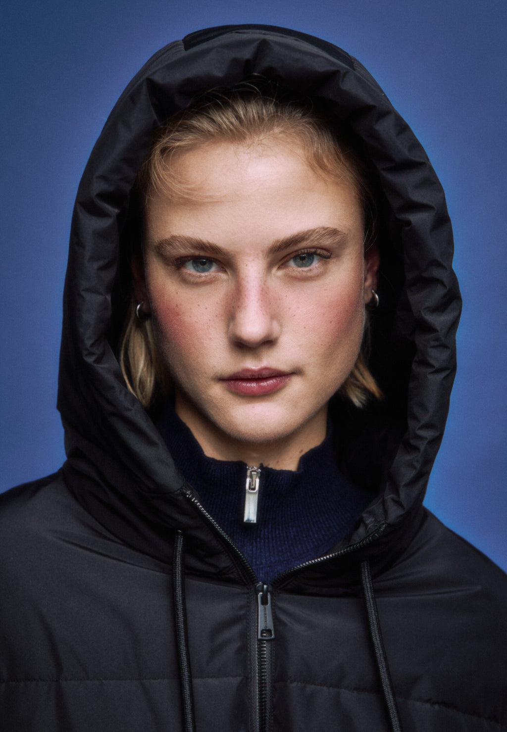 Stradivarius OVERSIZE PUFFER WITH HOOD