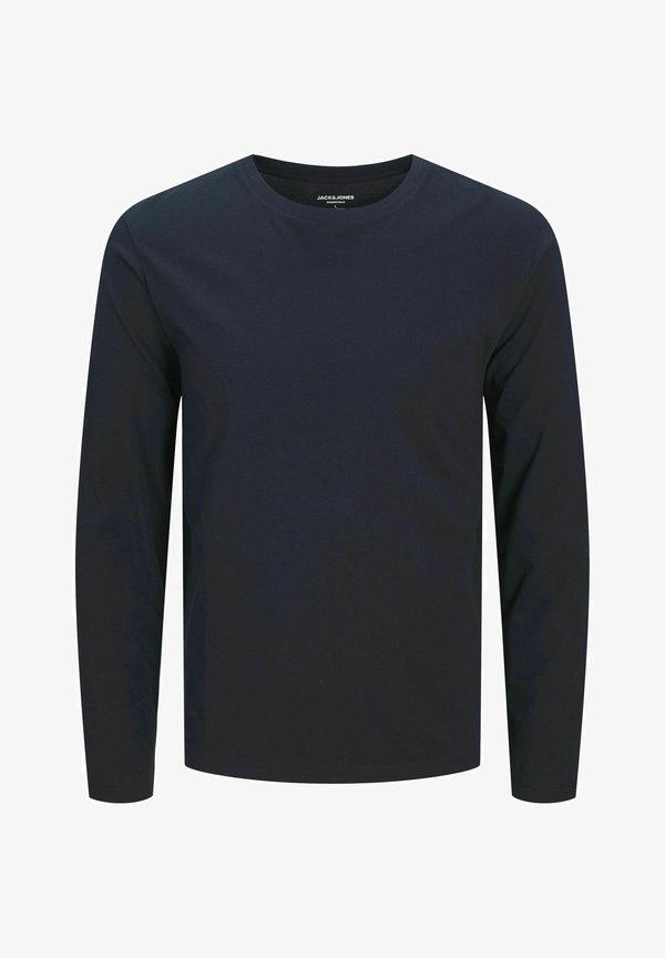 Jack & Jones Longsleeved Plain Longsleeved - Long sleeved top - navy blazer