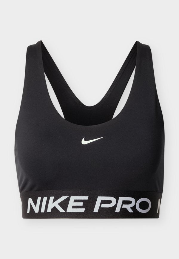 Nike Performance 365 BRA - Medium support sports bra - black/white