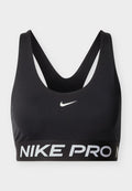 Nike Performance 365 BRA - Medium support sports bra - black/white