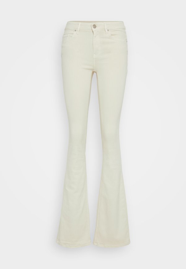 Vero Moda Tall VMFLASH  - Flared Jeans - ecru