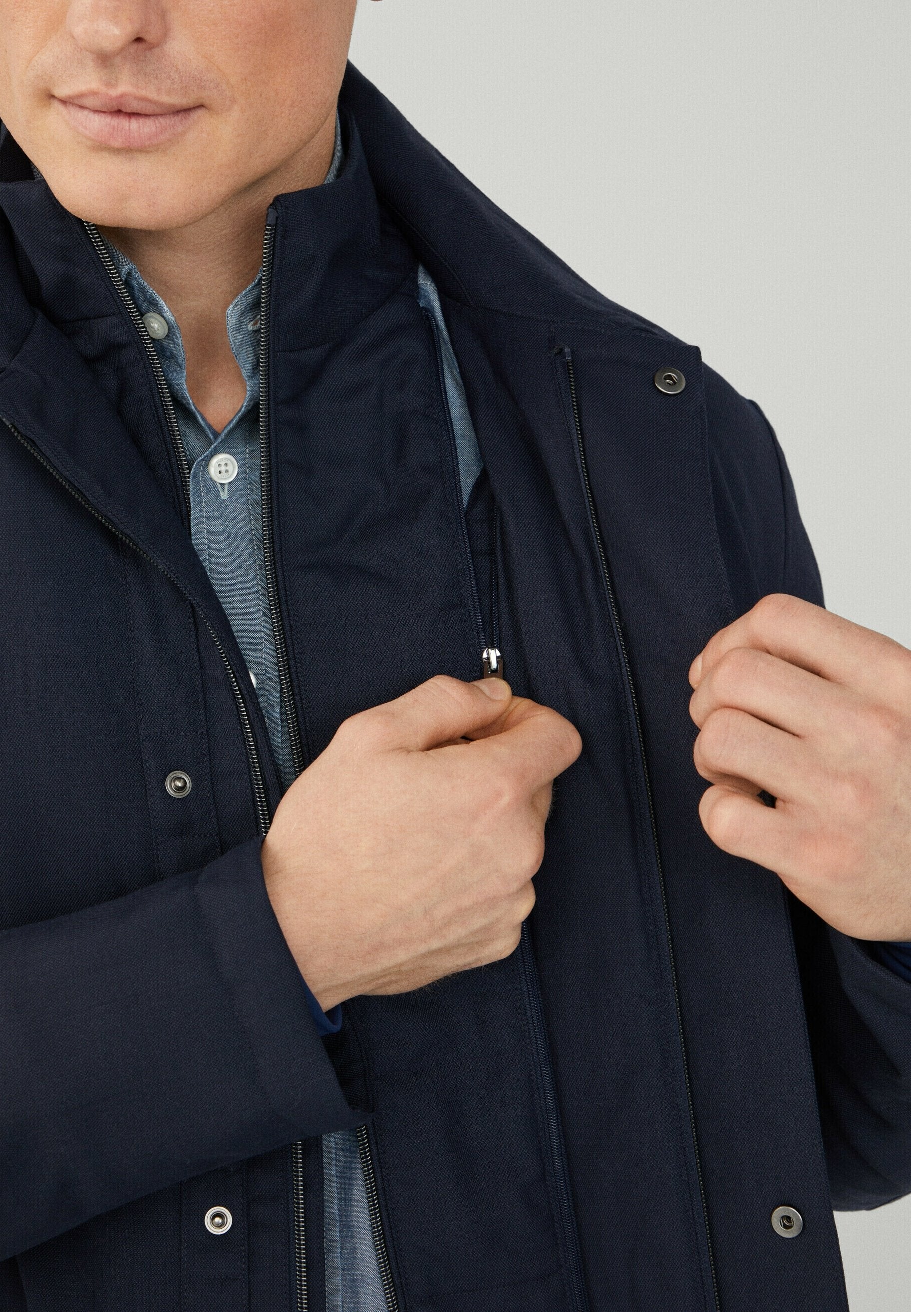 Hackett London MELANGE PADDED