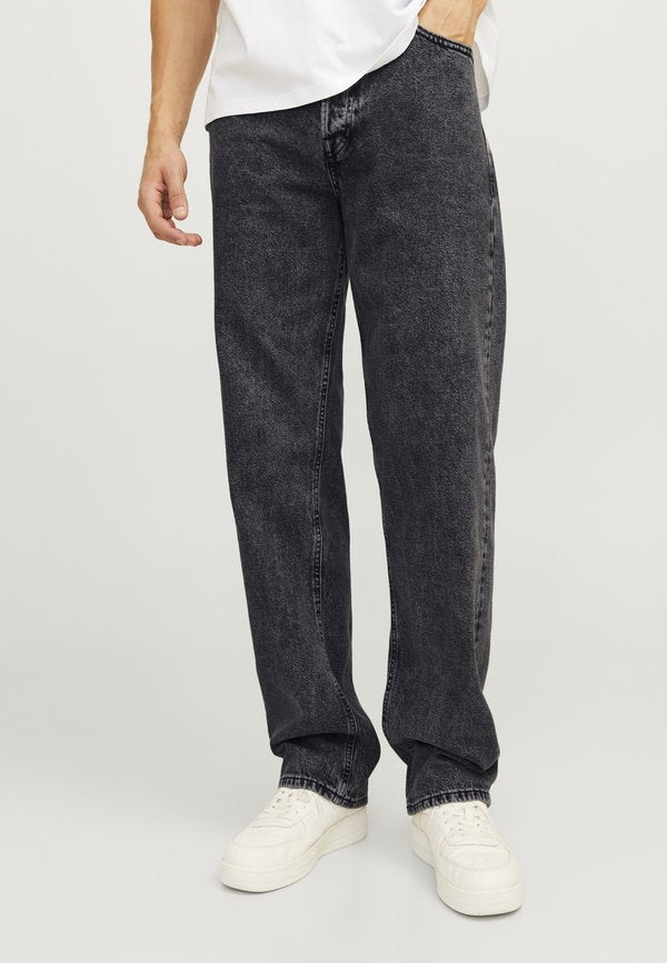 Jack & Jones Straight leg jeans - black denim