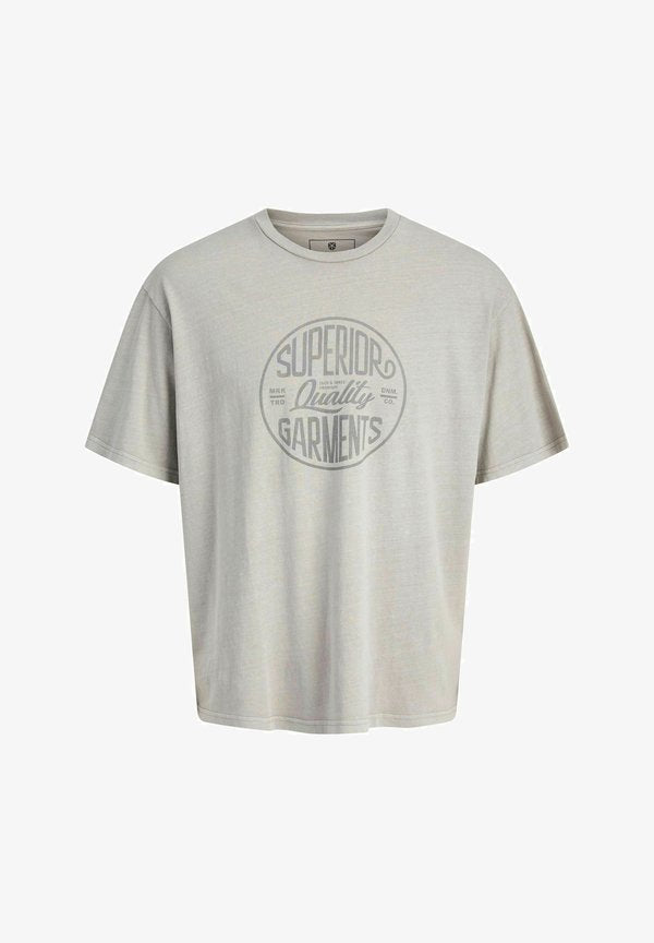 Jack & Jones Plus Size - Print T-shirt - drizzle