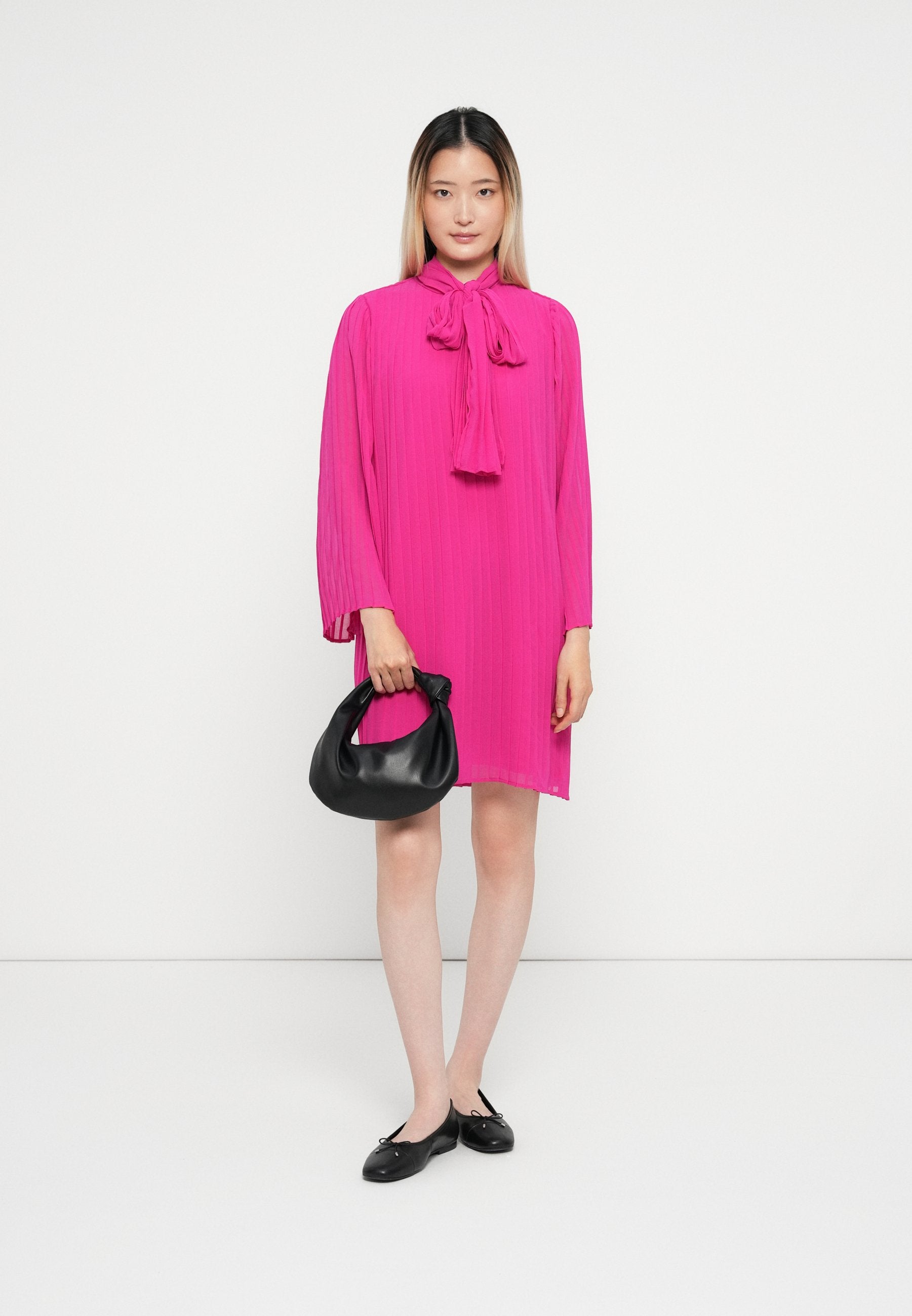 YAS YASRAMA TIE NECK DRESS