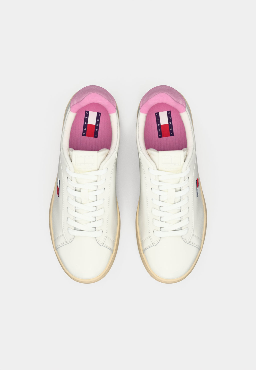 Tommy Jeans ARCHIVE COURT LEATHER TRAINERS