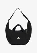 adidas Performance MOTION CROISSANT BAG LARGE - Handbag - black   white