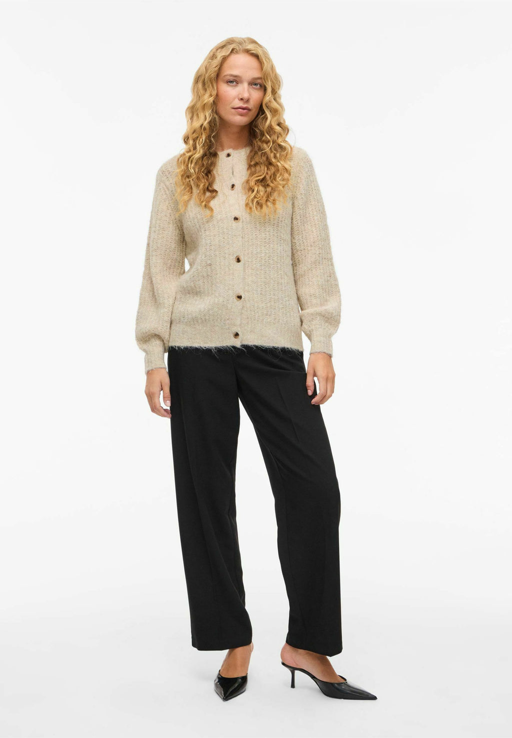 VILA VILAMPE O-NECK L/S KNIT CARDIGAN-NOOS