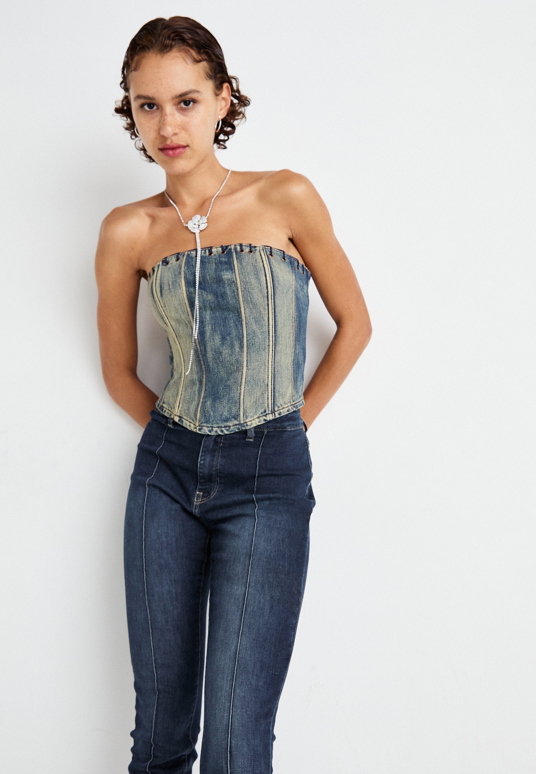 ONLBLUSH MID WAIST PINTUCK Media 5