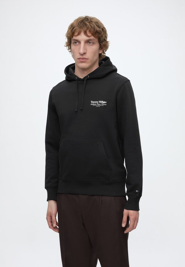Tommy Hilfiger NAUTICAL BACK GRAPHIC HOODY - NAUTICAL HERITAGE - Hoodie - black