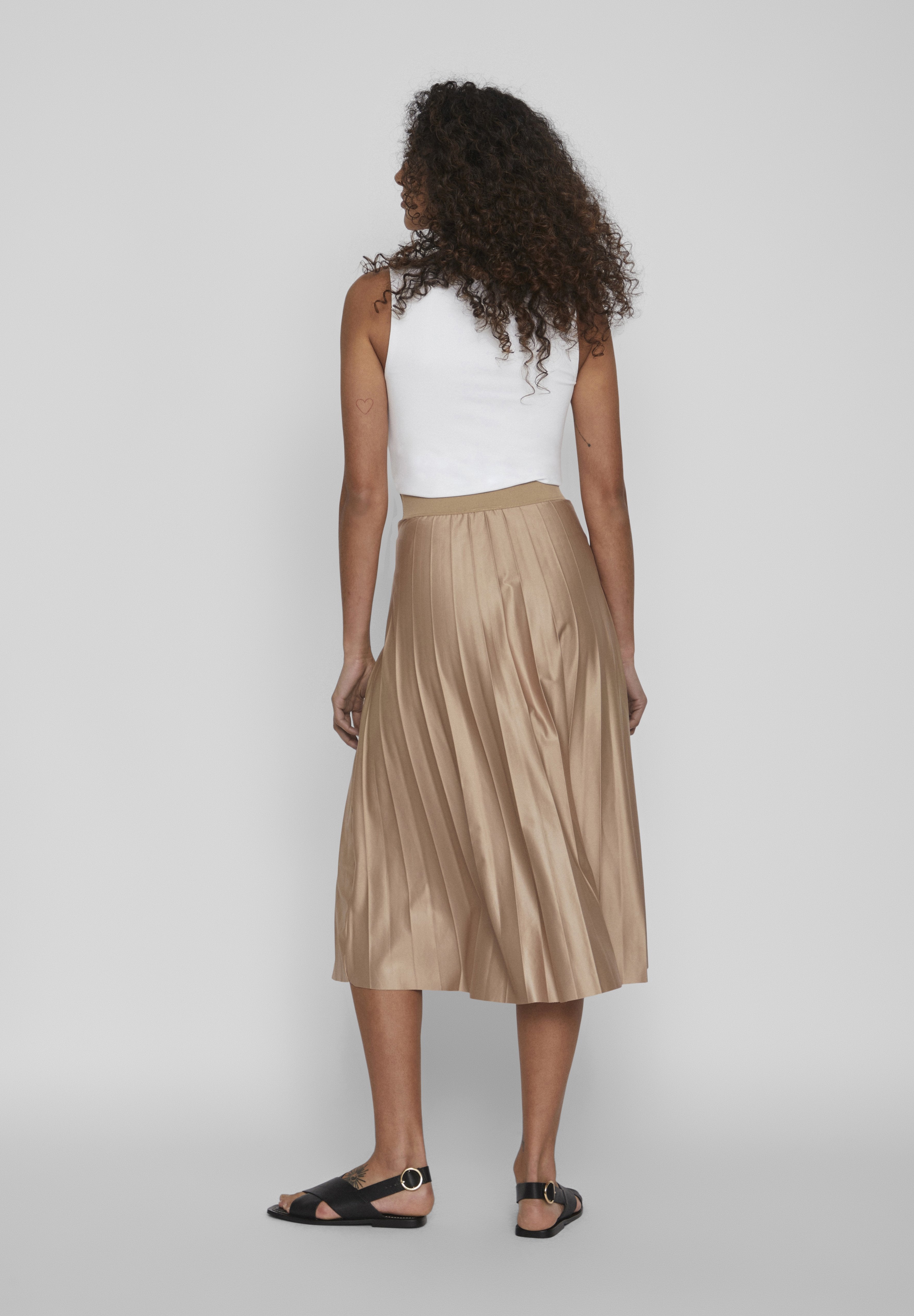 VILA VINITBAN MIDI SKIRT - NOOS
