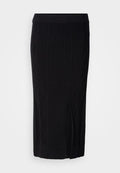 DKNY CABLE MIDI SKIRT WITH VENT AT FRONT BODY