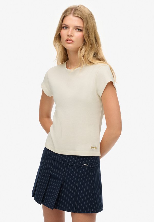 Superdry & Co SUPERDRY - Basic T-shirt - desert bone off white