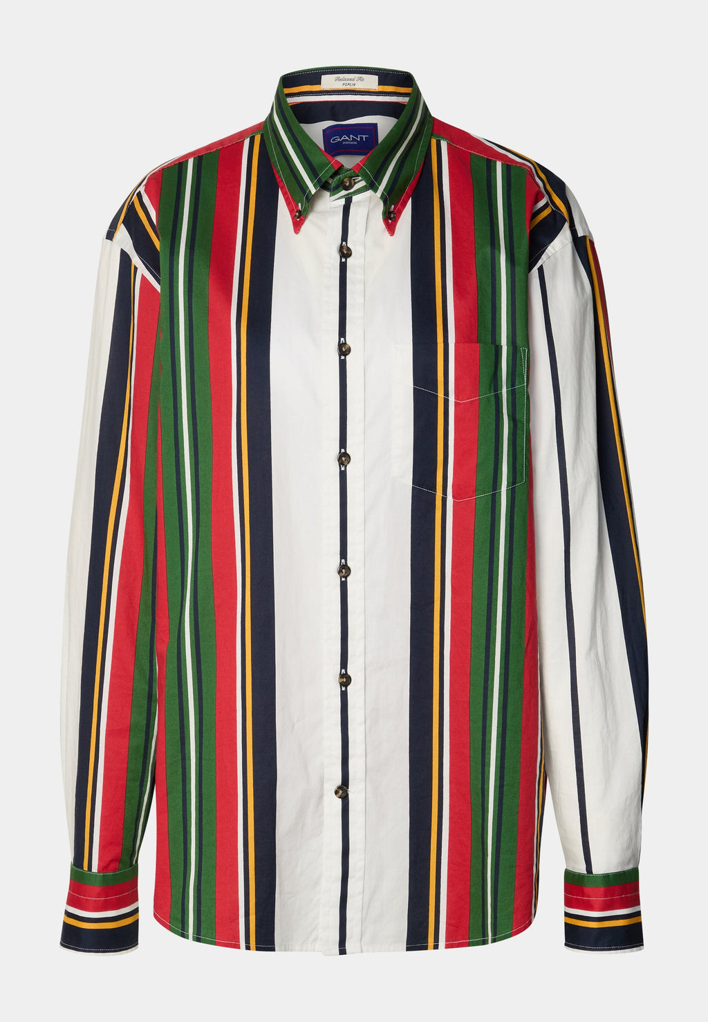 GANT EXCLUSIVE HERITAGE 2.0 REL PRINTED STRIPE SHIRT