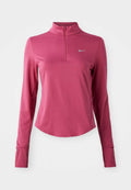 Nike Performance SWIFT - Long sleeved top - sweet beet/(reflective silv)