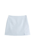 New Look TEXTURED SLIT HEM MINI