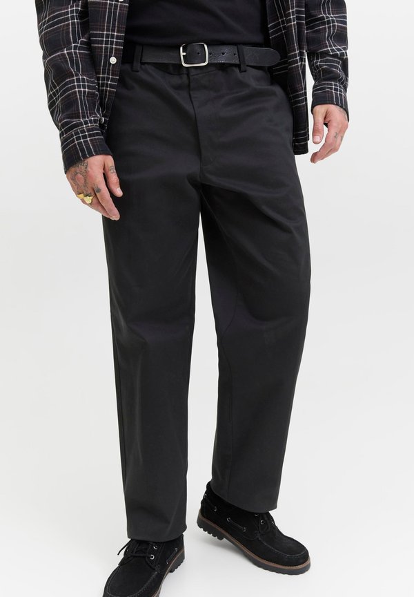 Jack & Jones Chino Relaxed Fit - Trousers - black