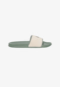 Superdry & Co Pool slides - light jade green off white