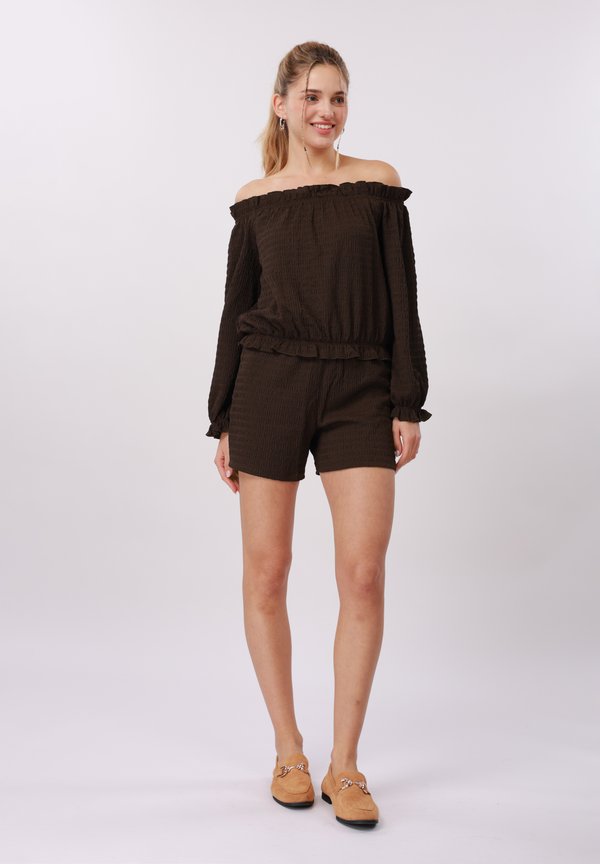 Even&Odd by Zalando SUMMER BARDOT SHIRT + SHORT SET