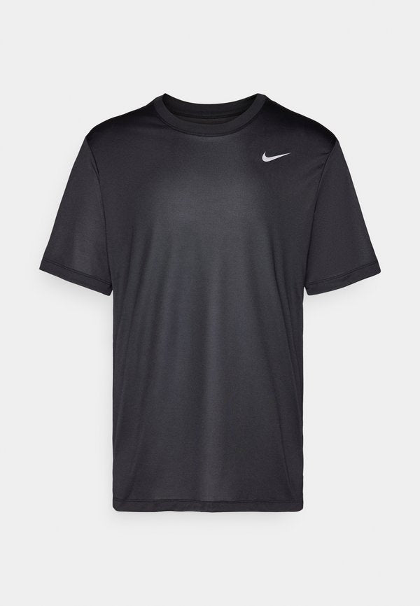 Nike Performance TEE RESET - Sports T-shirt - black/matte silver