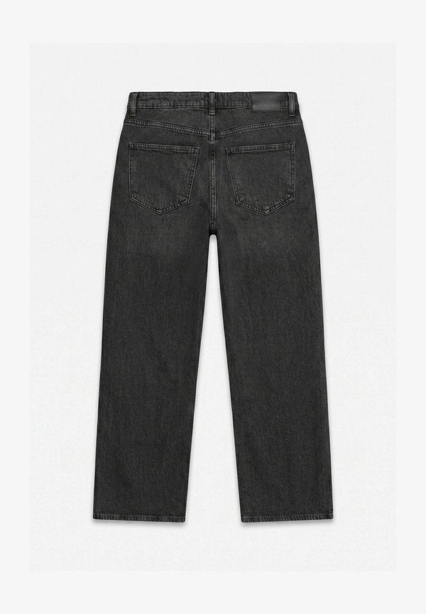 Vero Moda WIDE-FIT JEANS VMTESSA HIGH RISE WIDE LEG FIT JEANS - Wide Leg - dark grey denim