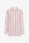 s.Oliver Pyjama top - mauve gestreift