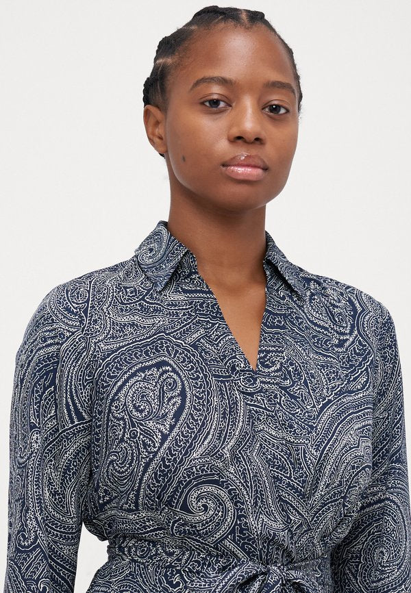 Lauren Ralph Lauren Petite ROWELLA LONG SLEEVE DAY DRESS
