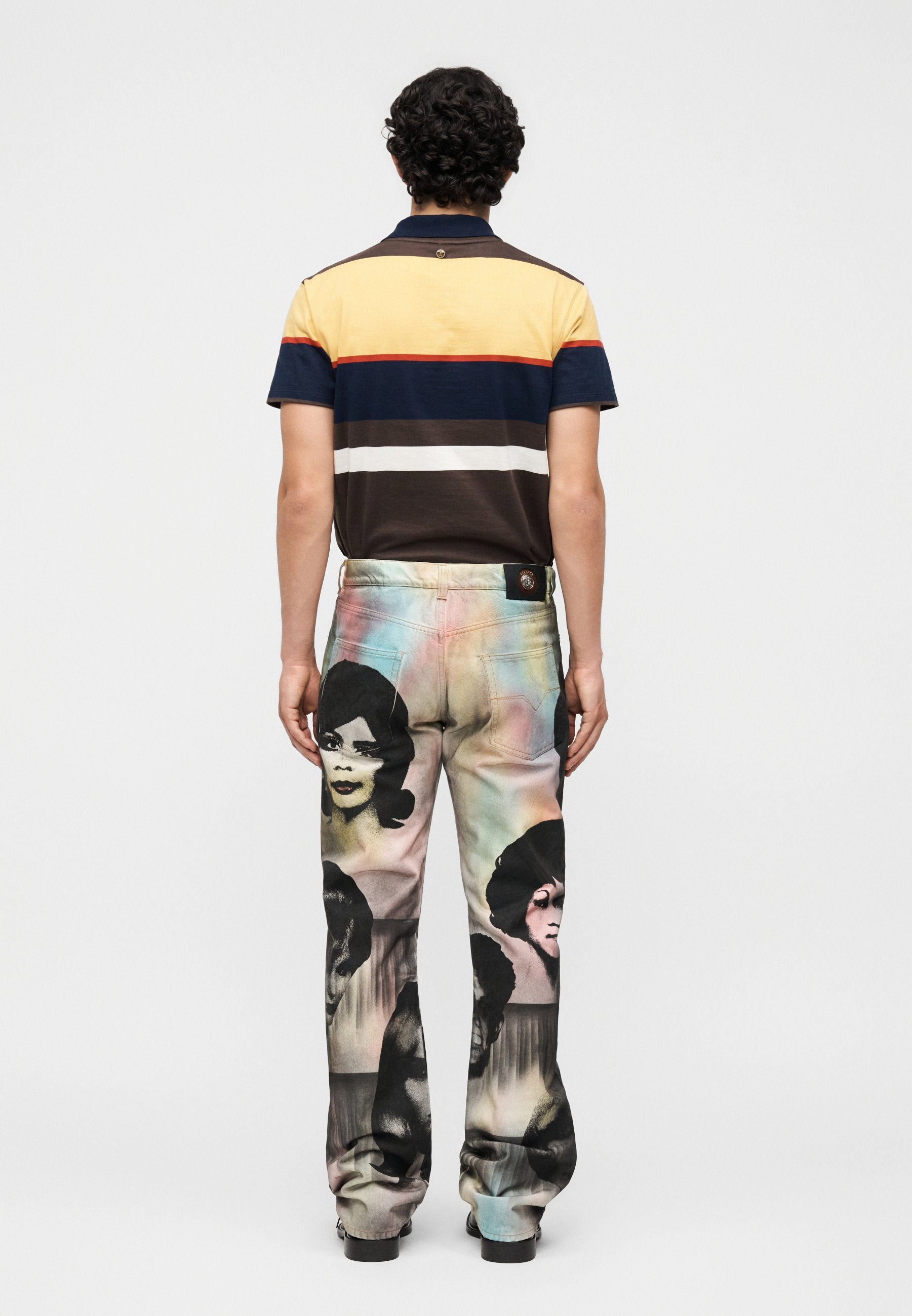 Versace PANT NOT STRETCH THE PARTY PRINT