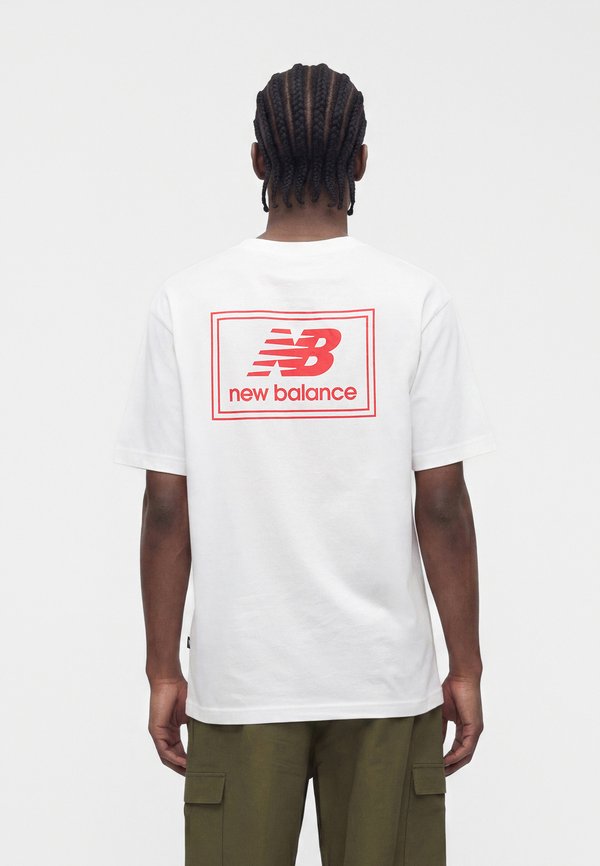 New Balance UNISEX - Print T-shirt - white