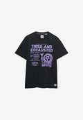 Superdry & Co LOCAL BUSINESS LOOSE - Print T-shirt - jet black