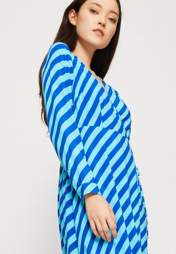 YAS YASSAVANNA LONG WRAP DRESS
