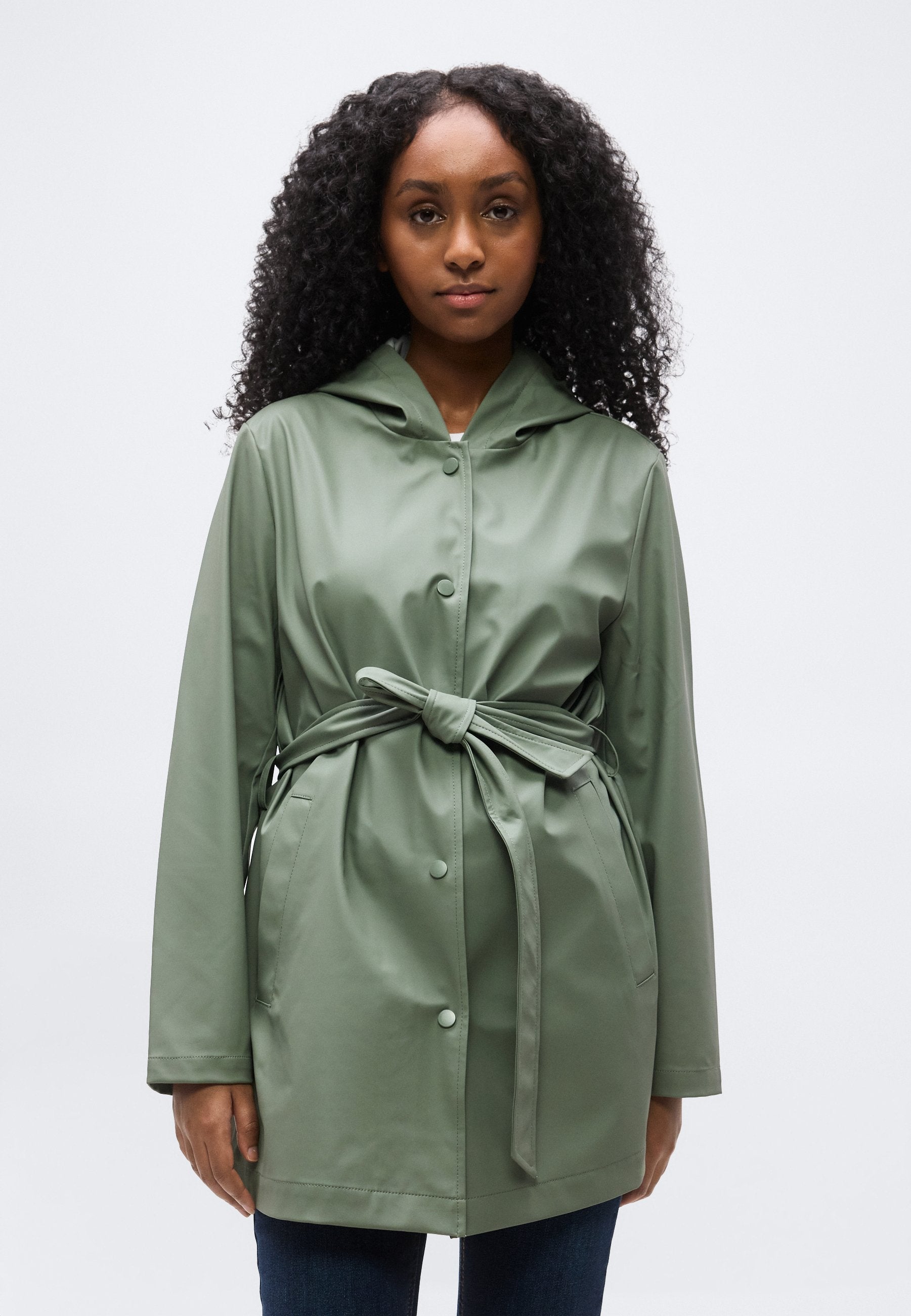 ONLELISA BELTED RAIN COAT Media 3