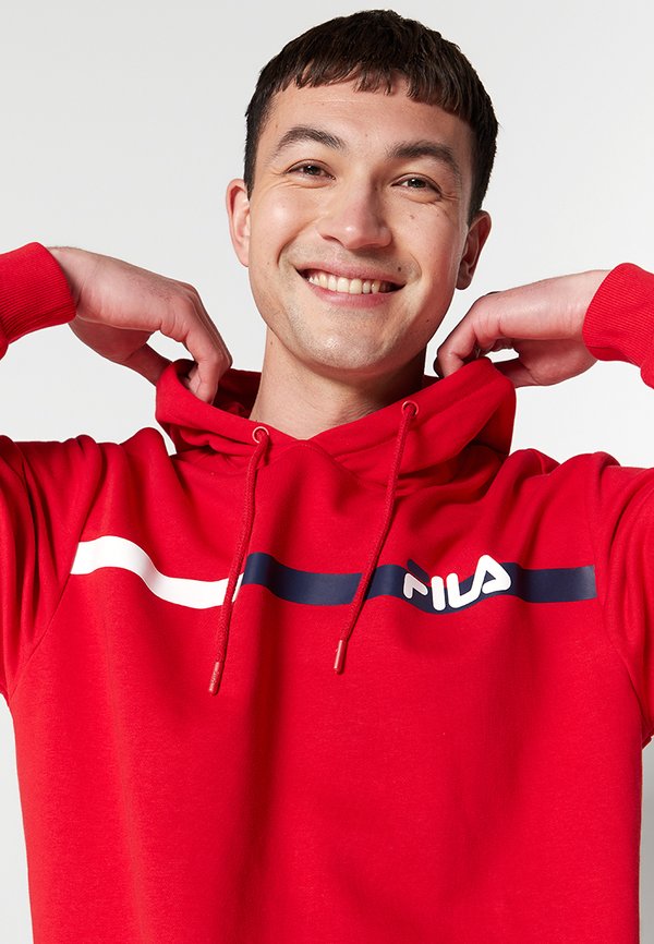 Fila SANFORD HOODY WITH BLOCK STRIPES